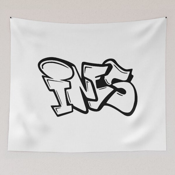 Item preview, Ines - Graffiti Name Design designed and sold by NameThatShirt.