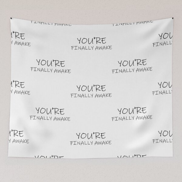 Item preview, Funny Cool Gaming Quotes You You’re Finally Awake for gamers, game lover    designed and sold by GreenFarahArt.