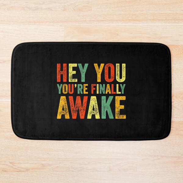 Item preview, Hey You You_re Finally Awake designed and sold by GreenFarahArt.
