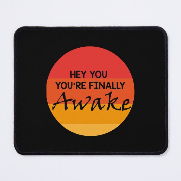 Item preview, Hey You You_re Finally Awake Funny Meme Video Game Gaming designed and sold by GreenFarahArt.