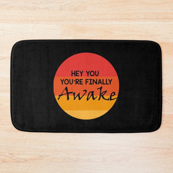 Item preview, Hey You You_re Finally Awake Funny Meme Video Game Gaming designed and sold by GreenFarahArt.