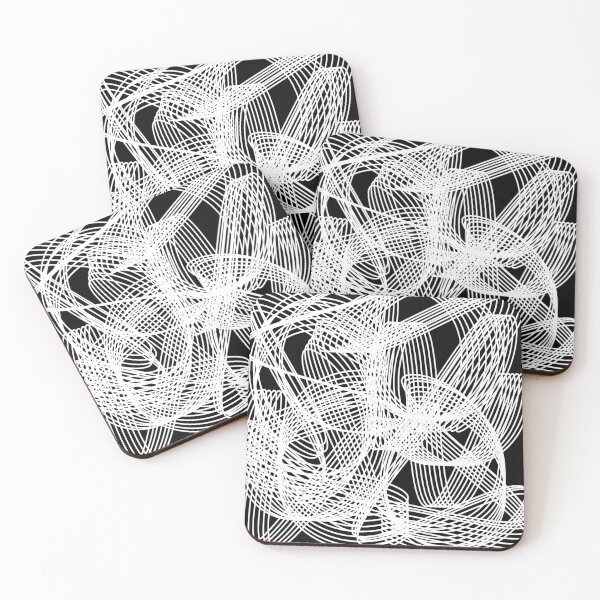 Item preview, Abstract pattern - black and white. designed and sold by K.S ART.