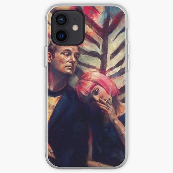 Distorted Lost in Translation Print iPhone Soft Case