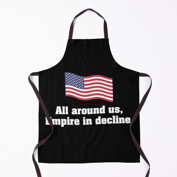 Item preview, USA Empire in Decline Waving American Flag designed and sold by Maljonic.