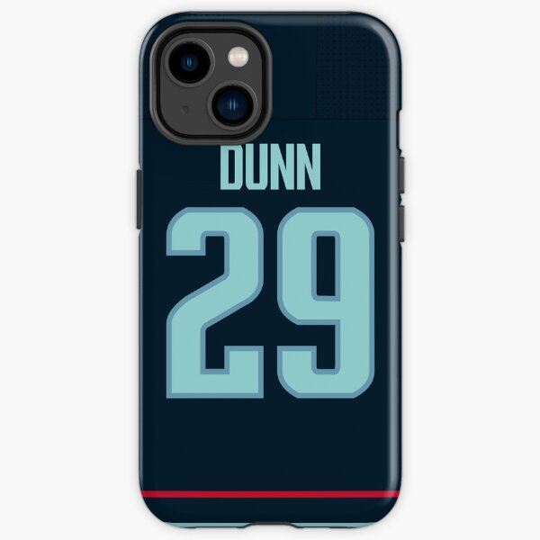 Étui de téléphone Seattle Kraken Vince Dunn Home Jersey Coque antichoc iPhone