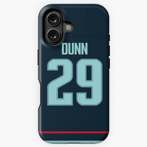 Item preview, Seattle Kraken Vince Dunn Home Jersey Back Phone Case designed and sold by IAmAlexaJericho.