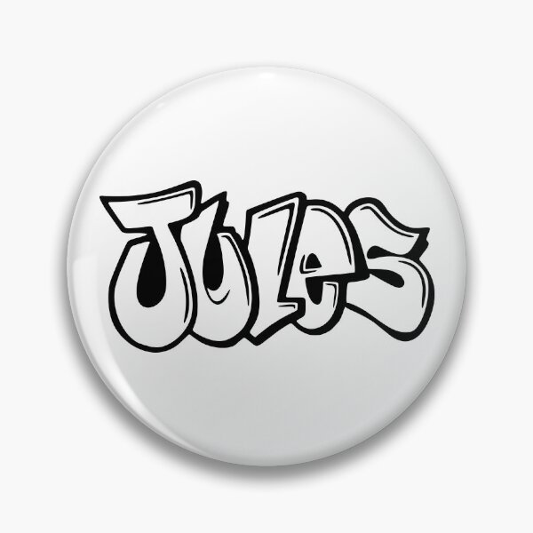 Item preview, Jules - Graffiti Name Design designed and sold by NameThatShirt.