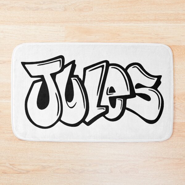 Item preview, Jules - Graffiti Name Design designed and sold by NameThatShirt.