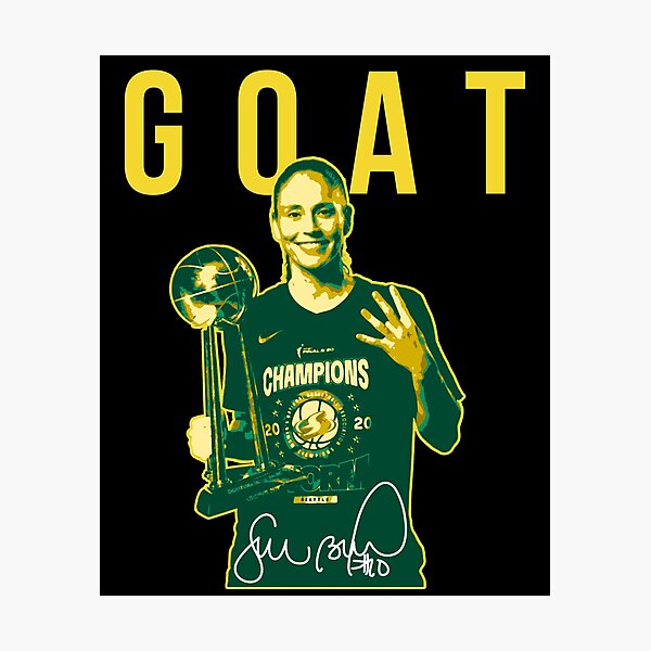 Lámina fotográfica «Sue Bird Legend Baloncesto 3000 Asistencias