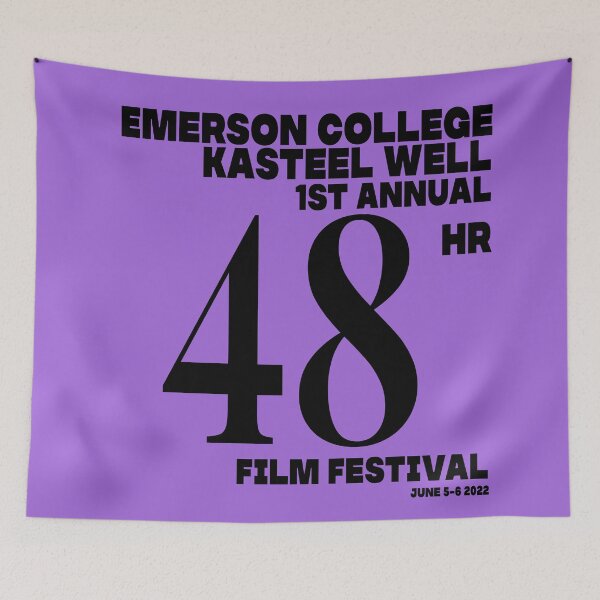 Item preview, Emerson Collage Castle Film Festival designed and sold by SteakSwauce.