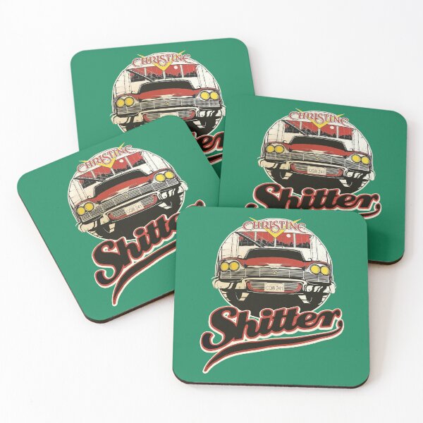 Item preview, Christine Shitter movie, Stephen King Horror Killer car Famous design designed and sold by KerfsUp.