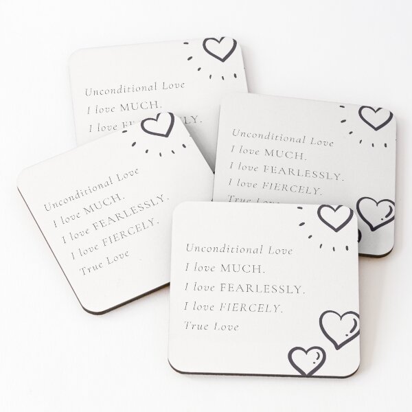 Item preview, Love Much, Love Fearlessly, Love Fiercely - Short Quotes About Love designed and sold by rajasekhark.