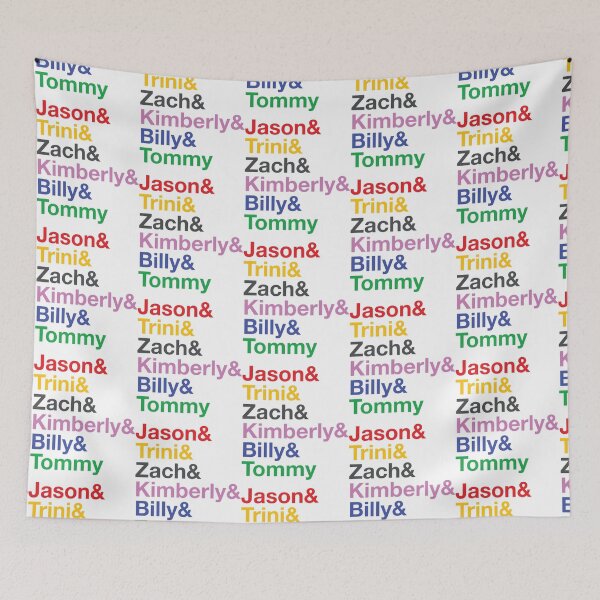 Item preview, Camisa con el nombre de los Power Rangers (con Tommy) designed and sold by Azusapenshop.