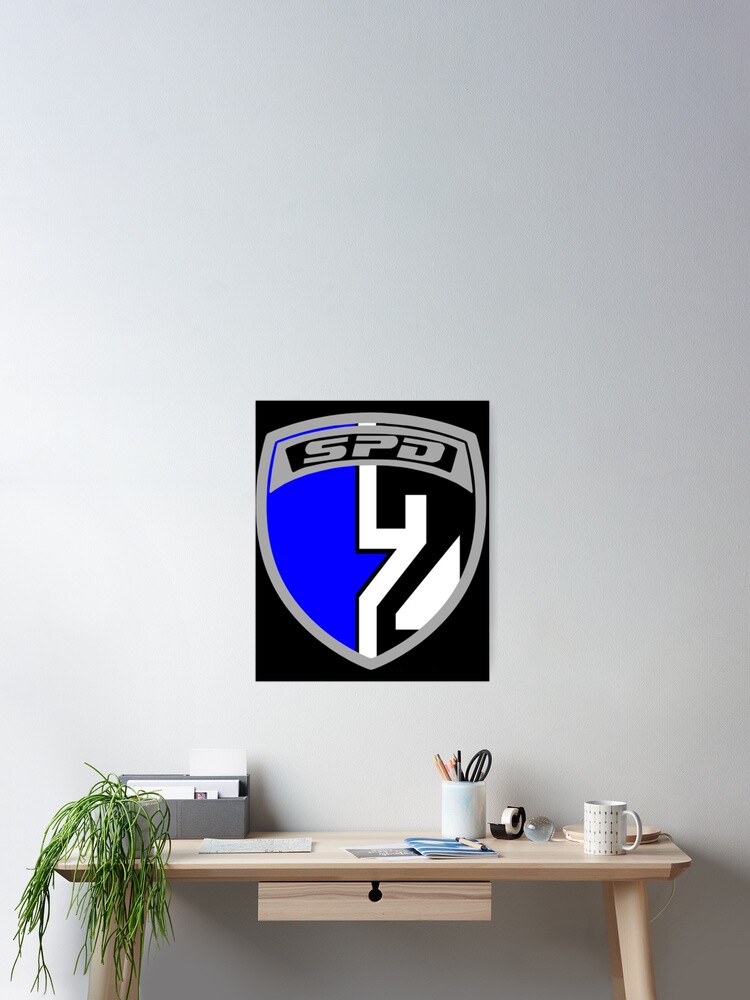 Thumbnail 2 of 3, Poster, SPD Blue Ranger designed and sold by Azusapenshop.