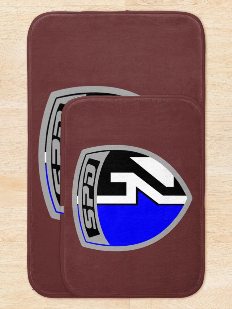 Thumbnail 5 of 6, Bath Mat, SPD Blue Ranger designed and sold by Azusapenshop.