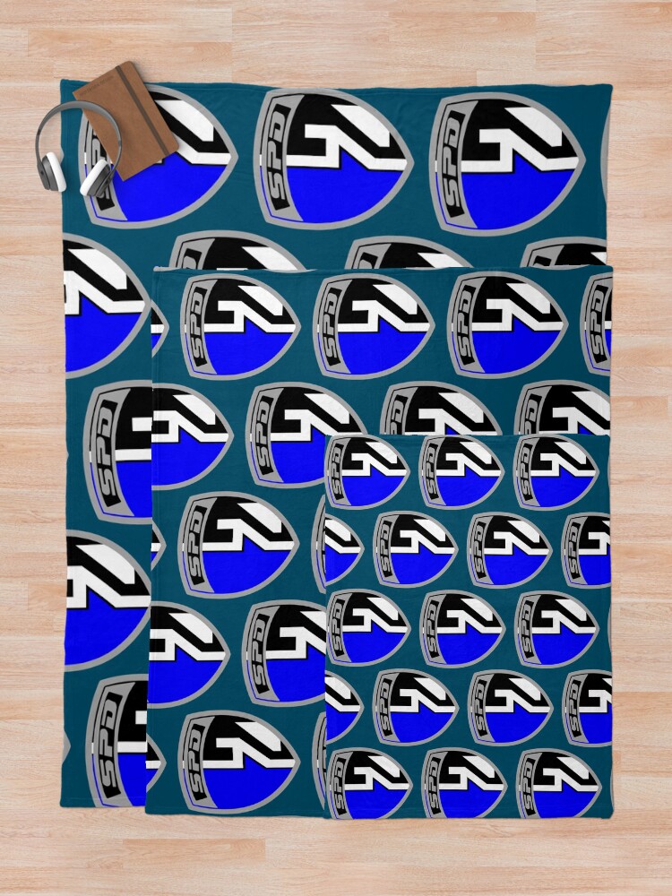 Thumbnail 5 of 6, Throw Blanket, SPD Blue Ranger designed and sold by Azusapenshop.