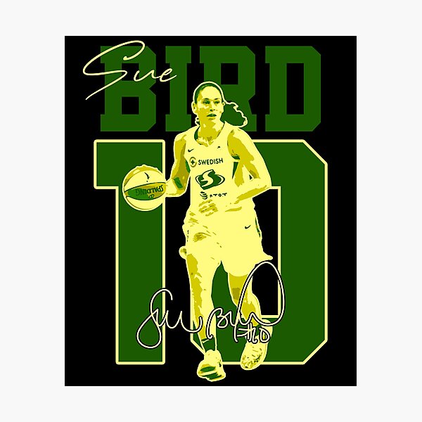 Lámina fotográfica «Sue Bird Legend Baloncesto 3000 Asistencias