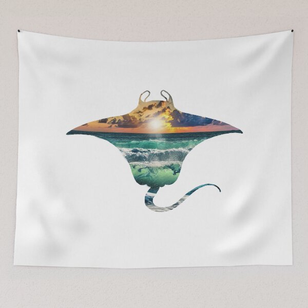 Item preview, Manta Ray Sunset Beach designed and sold by Heathermarie321.