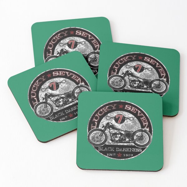 Item preview, Lucky Seven Vintage Motorcycles designed and sold by KerfsUp.