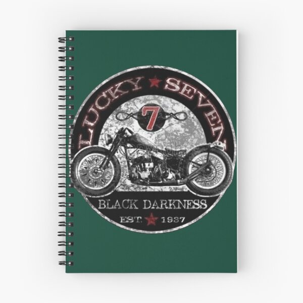 Item preview, Lucky Seven Vintage Motorcycles designed and sold by KerfsUp.
