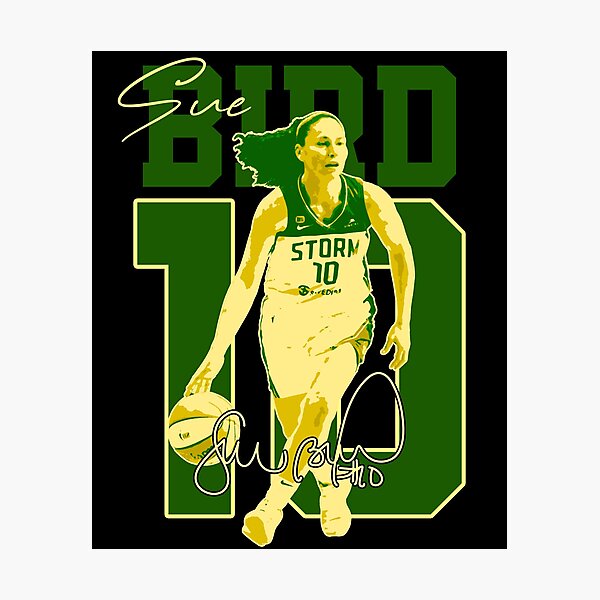 Lámina fotográfica «Sue Bird Legend Baloncesto 3000 Asistencias
