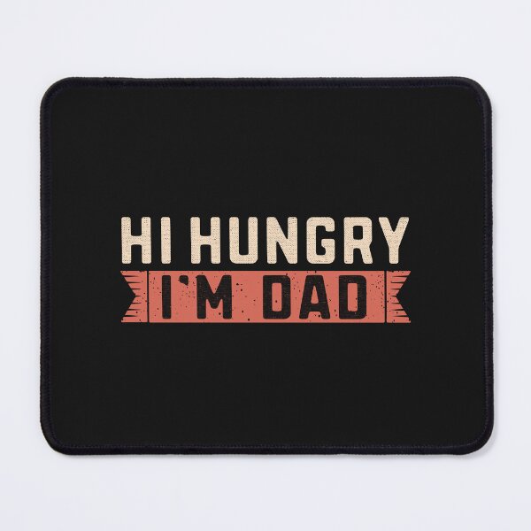 Item preview, Hi Hungry I'm Dad Vintage Letters Funny Hungry Dad Joke  designed and sold by alenaz.