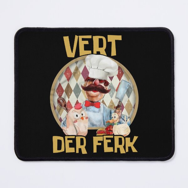 Item preview, Vintage Vert Der Ferk Swedish Chef Knife Chicken Duck Customized Handmade designed and sold by KerfsUp.