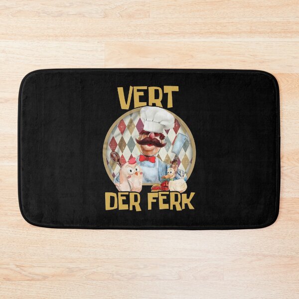 Item preview, Vintage Vert Der Ferk Swedish Chef Knife Chicken Duck Customized Handmade designed and sold by KerfsUp.