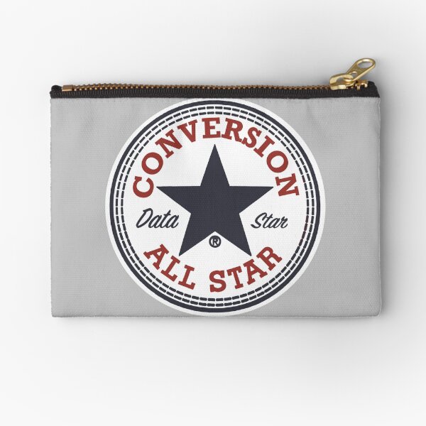 Data Conversion All Star Zipper Pouch