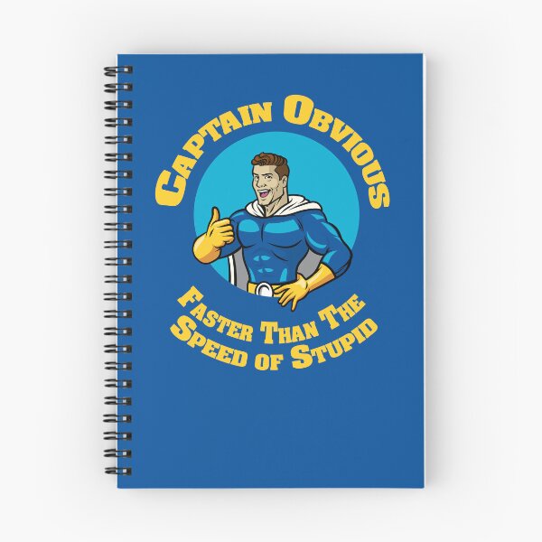 Item preview, Captain Obvious designed and sold by LordPentecost.