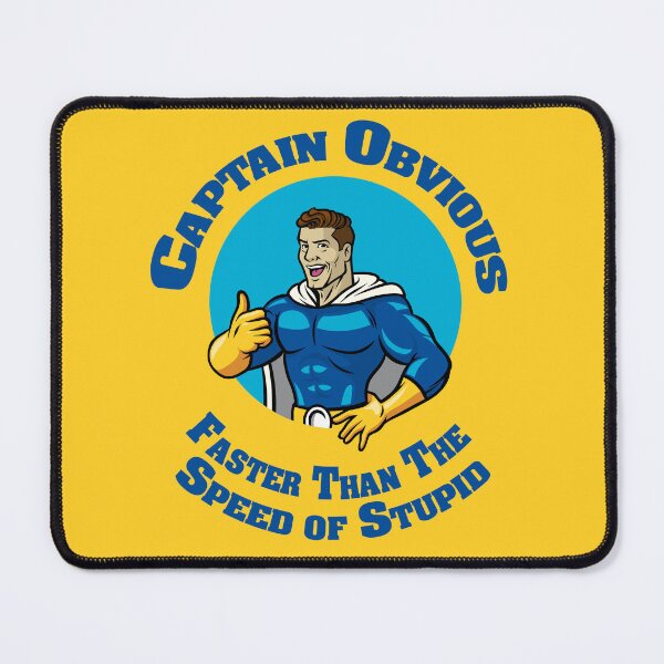 Item preview, Captain Obvious designed and sold by LordPentecost.