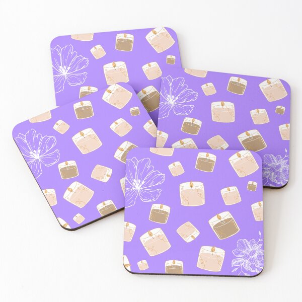 Item preview, Purple candles designed and sold by andrasdesignssss.