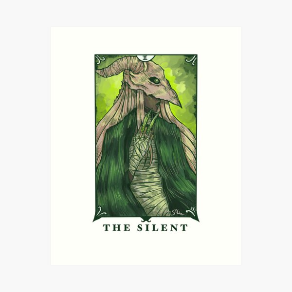 Aperçu de l'œuvre Le silence créée et vendue par VineArts.