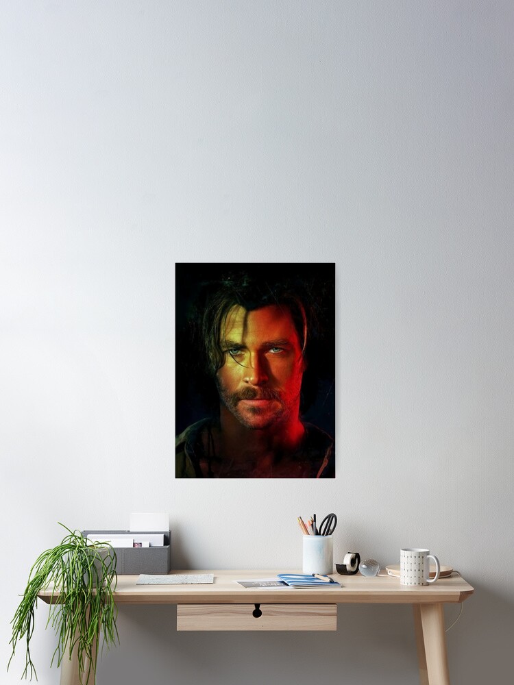 Thumbnail 2 of 3, Poster, chris hemsworth designed and sold by RuthieMill.