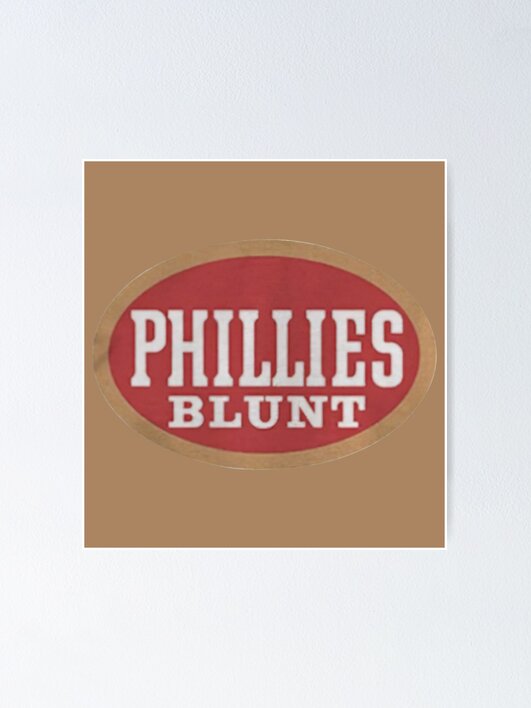 PHILLIES BLUNT 特大メタル 看板 vintage PHILLIES BLUNT 特大メタル 看板 vintage