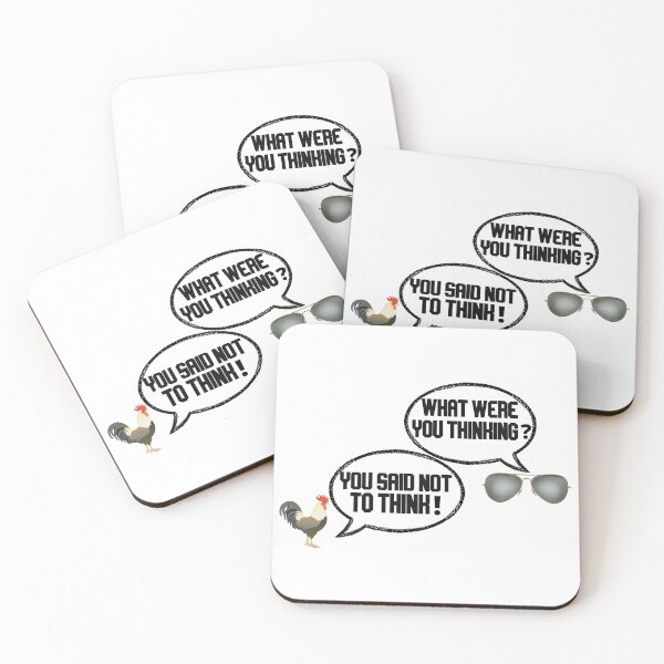 Item preview, what were you thinking you said not to think designed and sold by LannisterOnMars.