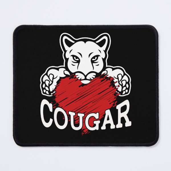 Item preview, I Love Cougar With All My Heart designed and sold by UnknownArtistt.