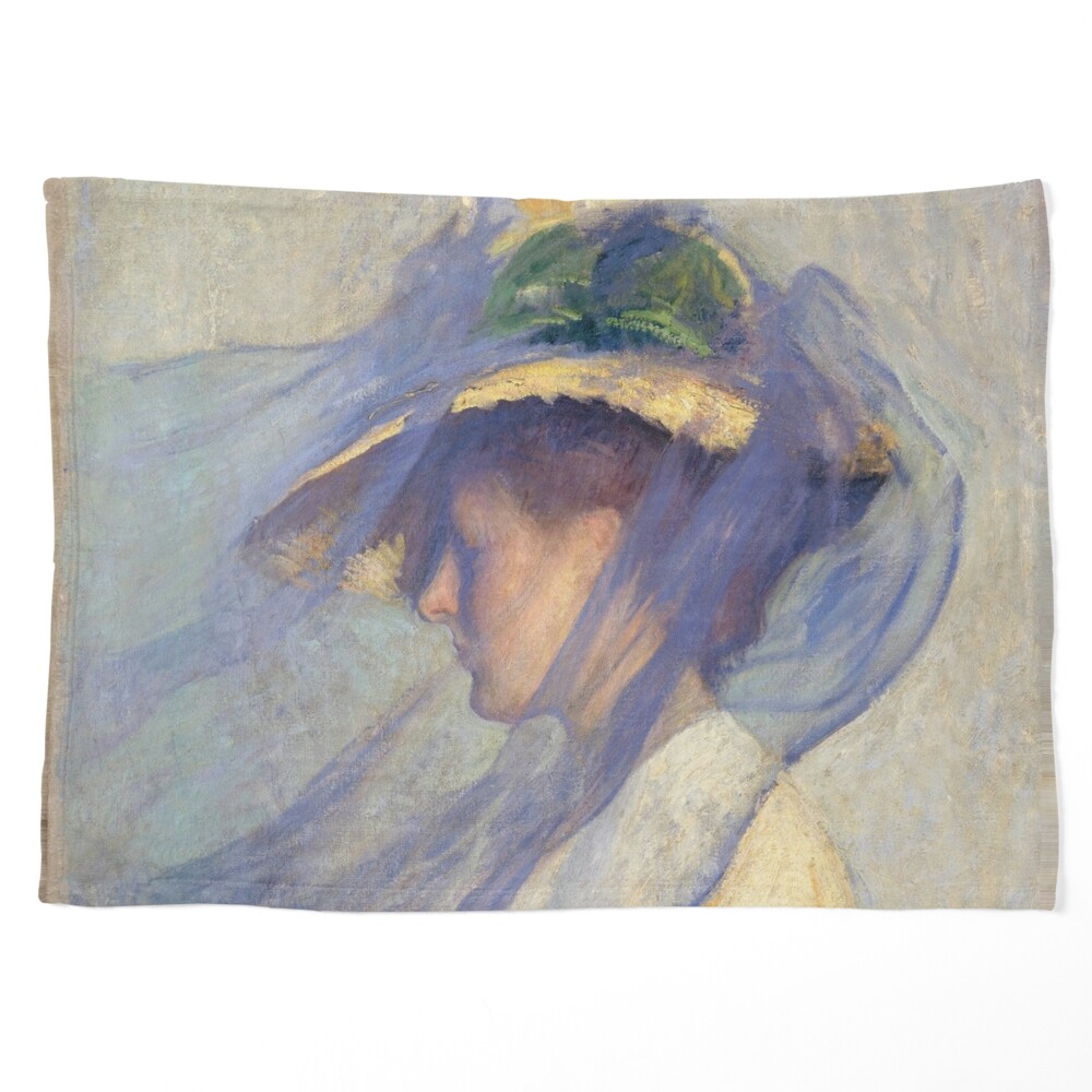 The Blue Veil - Edmund Charles Tarbell — Google Arts & Culture