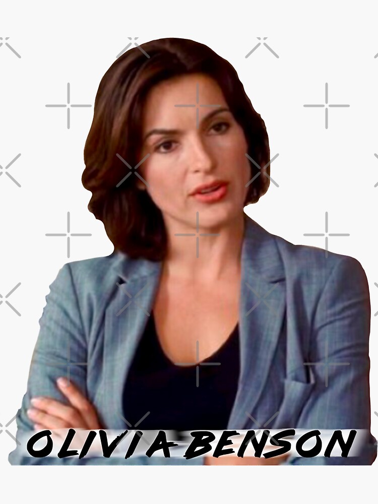 "Gift For Men Baby Olivia Light Blue Benson Vintage Photograp" Sticker