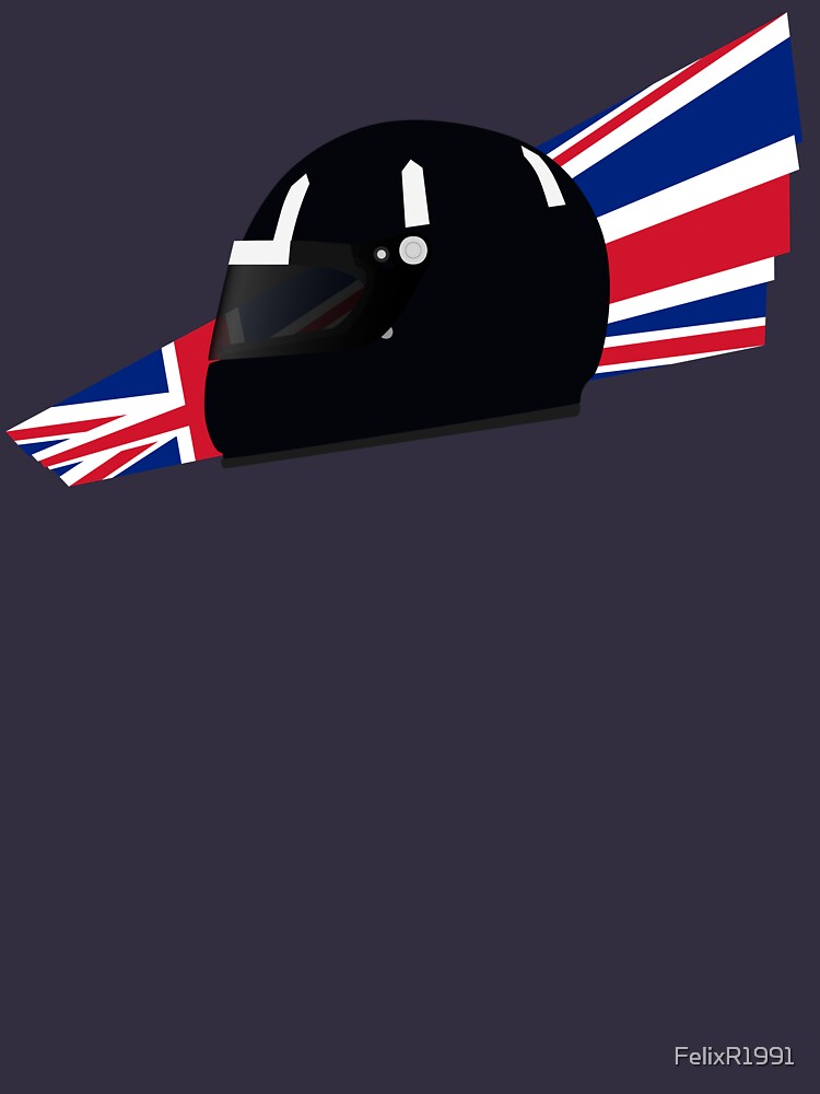 90's British racing driver helmet by FelixR1991