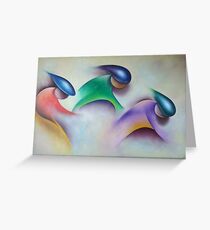 Cycling Effect Greeting Card