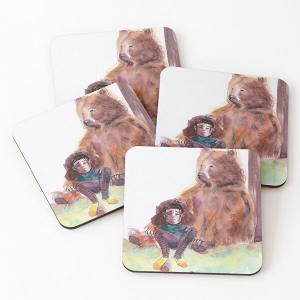 Item preview, Girl and big bear designed and sold by Bexter97.