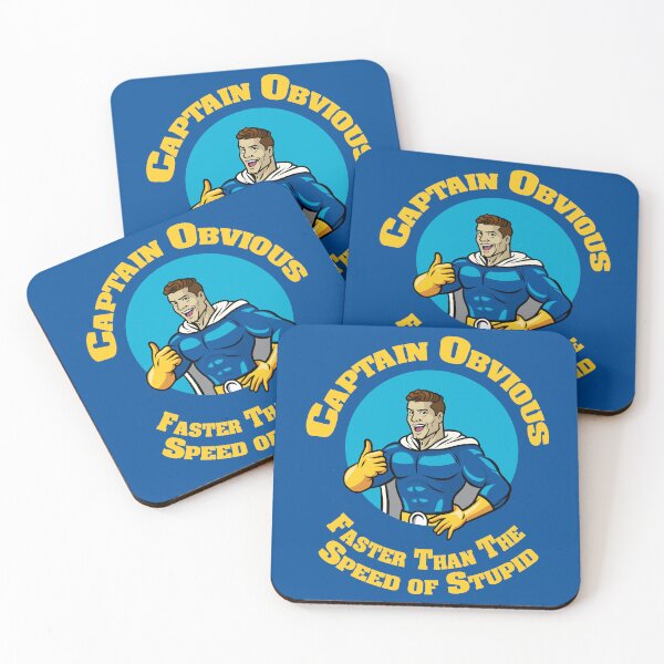 Item preview, Captain Obvious designed and sold by LordPentecost.