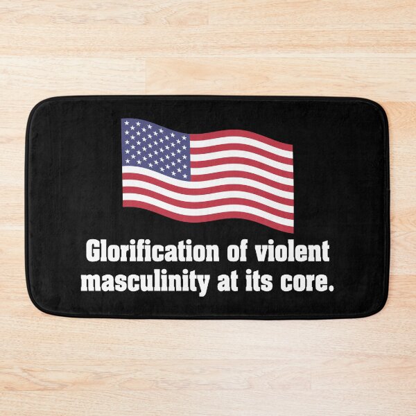 Item preview, Anti Violent Men Masculinity Stop Violence American Flag Waving American Flag designed and sold by Maljonic.