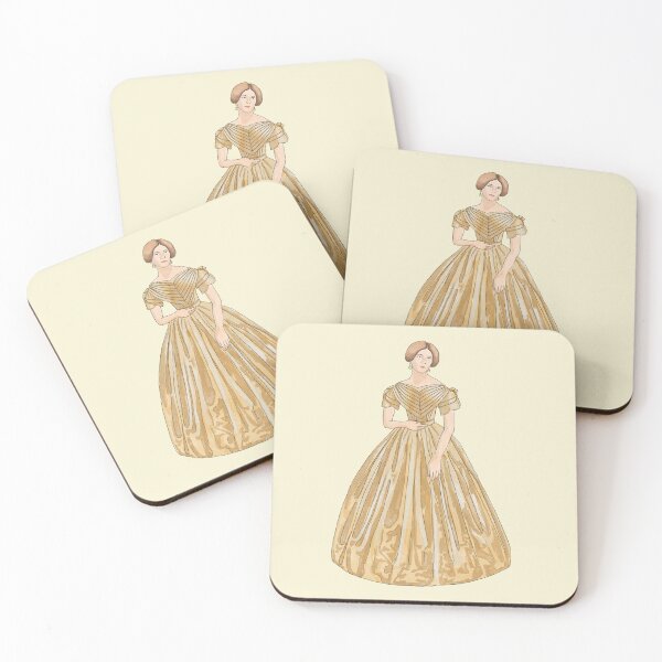 Item preview, Victorian Lady Golden Dress designed and sold by Leenasart.