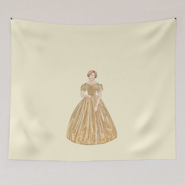Item preview, Victorian Lady Golden Dress designed and sold by Leenasart.