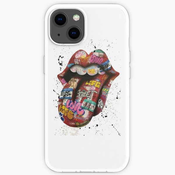 Music The Rolling Love Art iPhone Soft Case