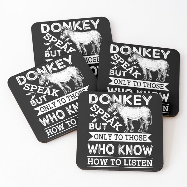 Item preview, Donkey Speak But Only To Those Who Know How To Listen designed and sold by UnknownArtistt.