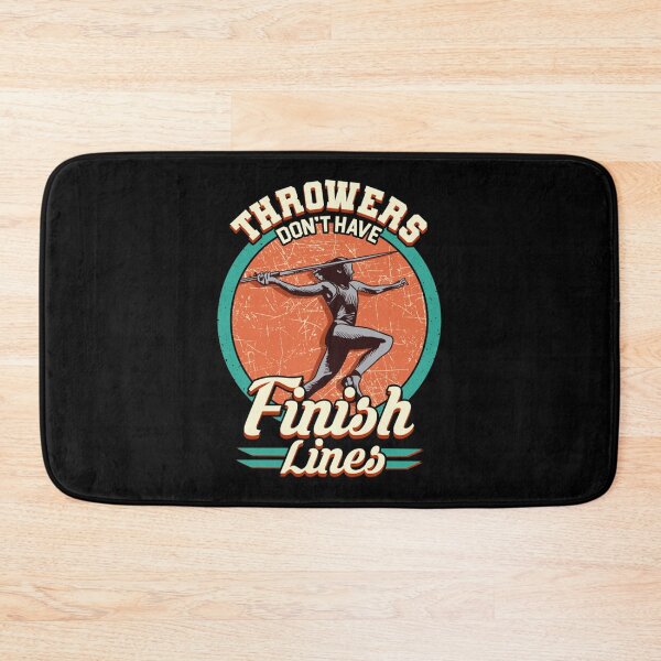 Item preview, Throwers Don't Have Finish Lines Javelin Throwing Essential T-Shirt designed and sold by janlzmaude.