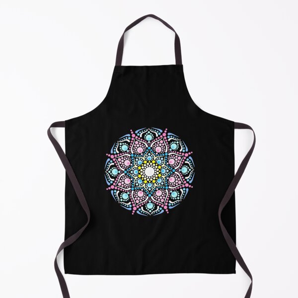 Item preview, "Cherry Blossom" - Colorful dot mandala design designed and sold by ColorDropsM.